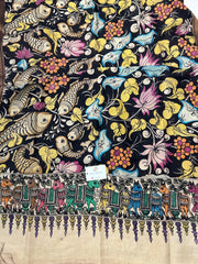 Kalamkari silk dupatta