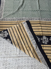 Block Printed Mul cotton saree