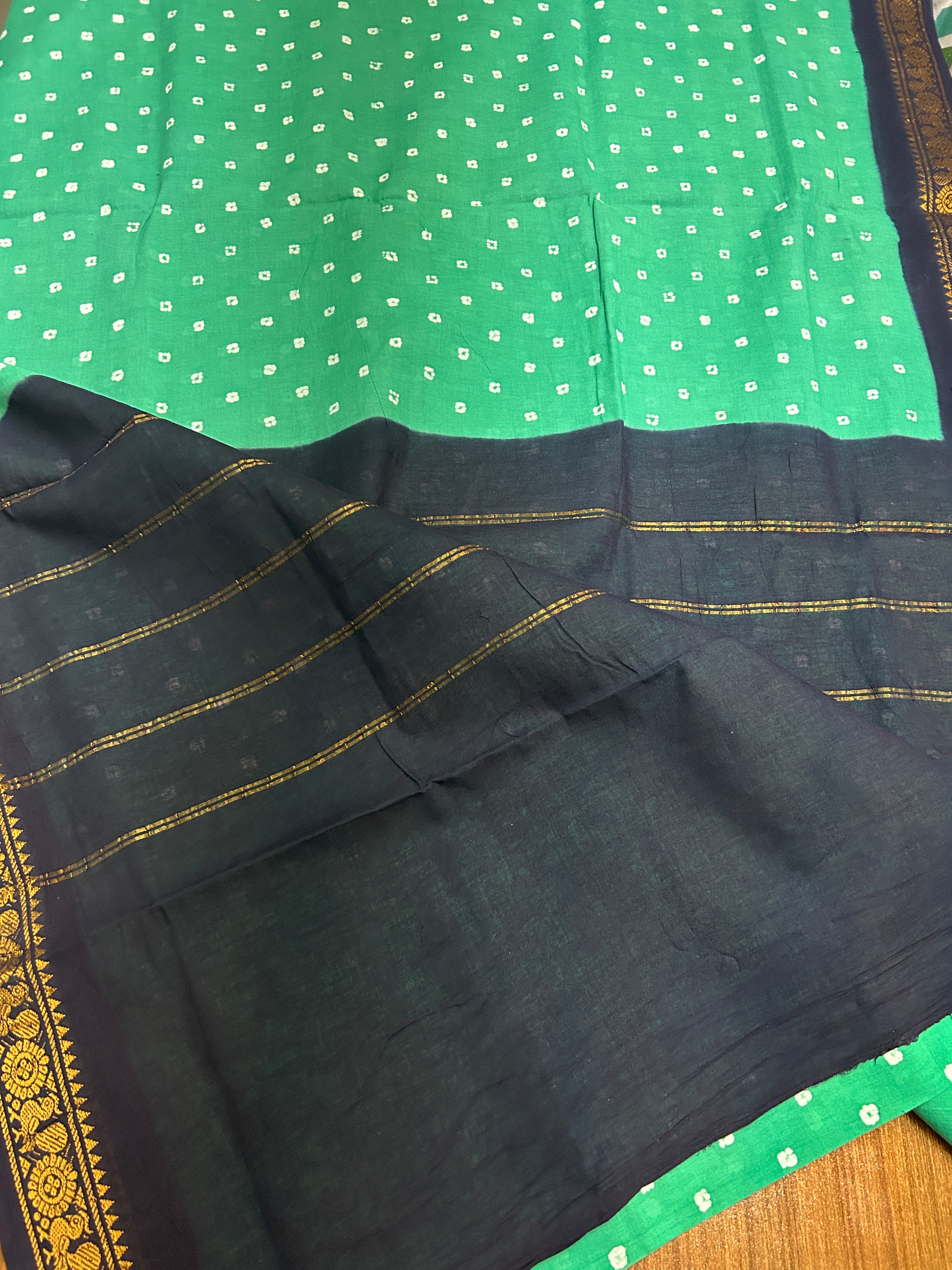 Sungudi Cotton Saree