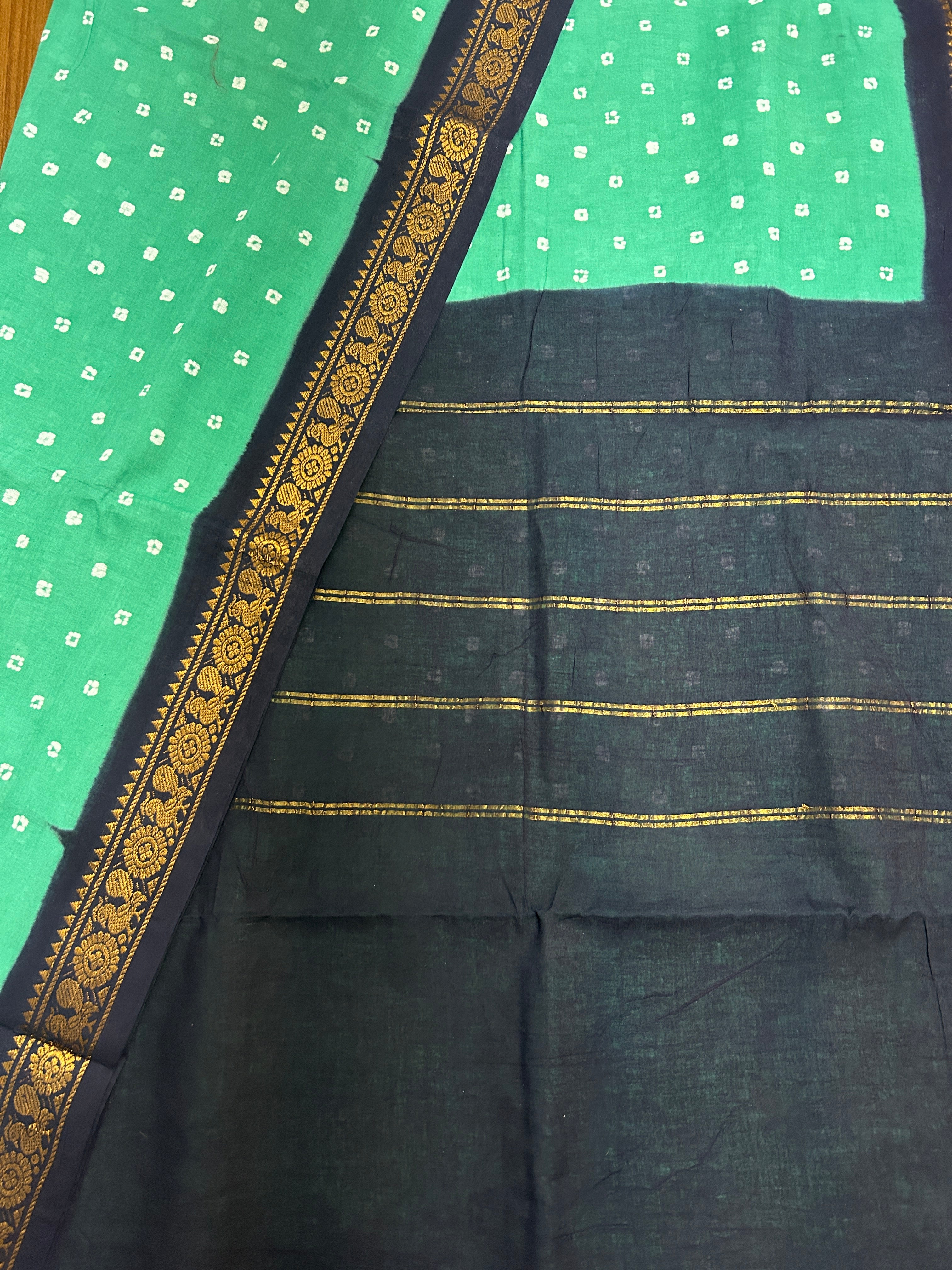 Sungudi Cotton Saree