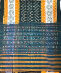 Handwoven Ikkat cotton Saree