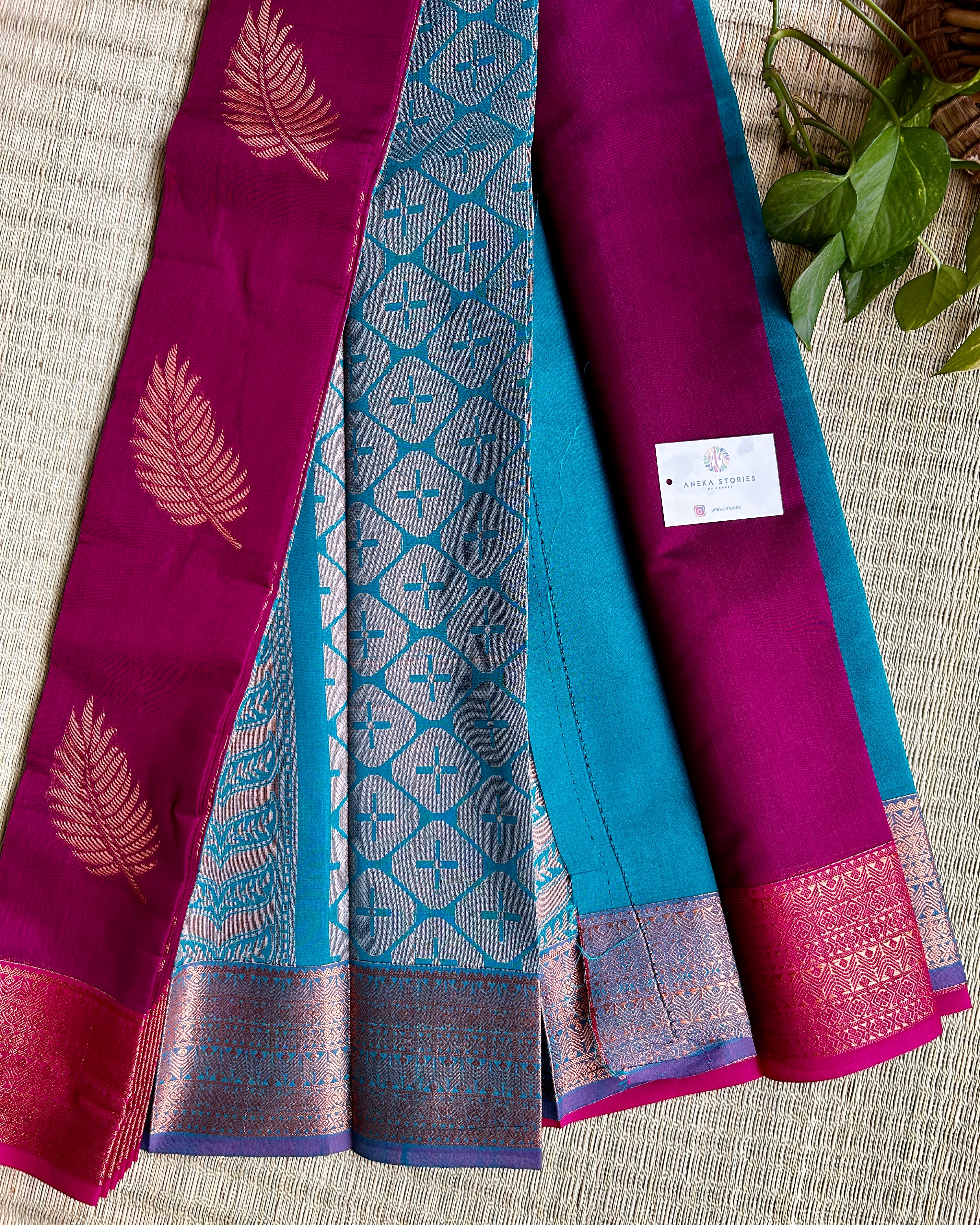 Handwoven Silk Cotton saree