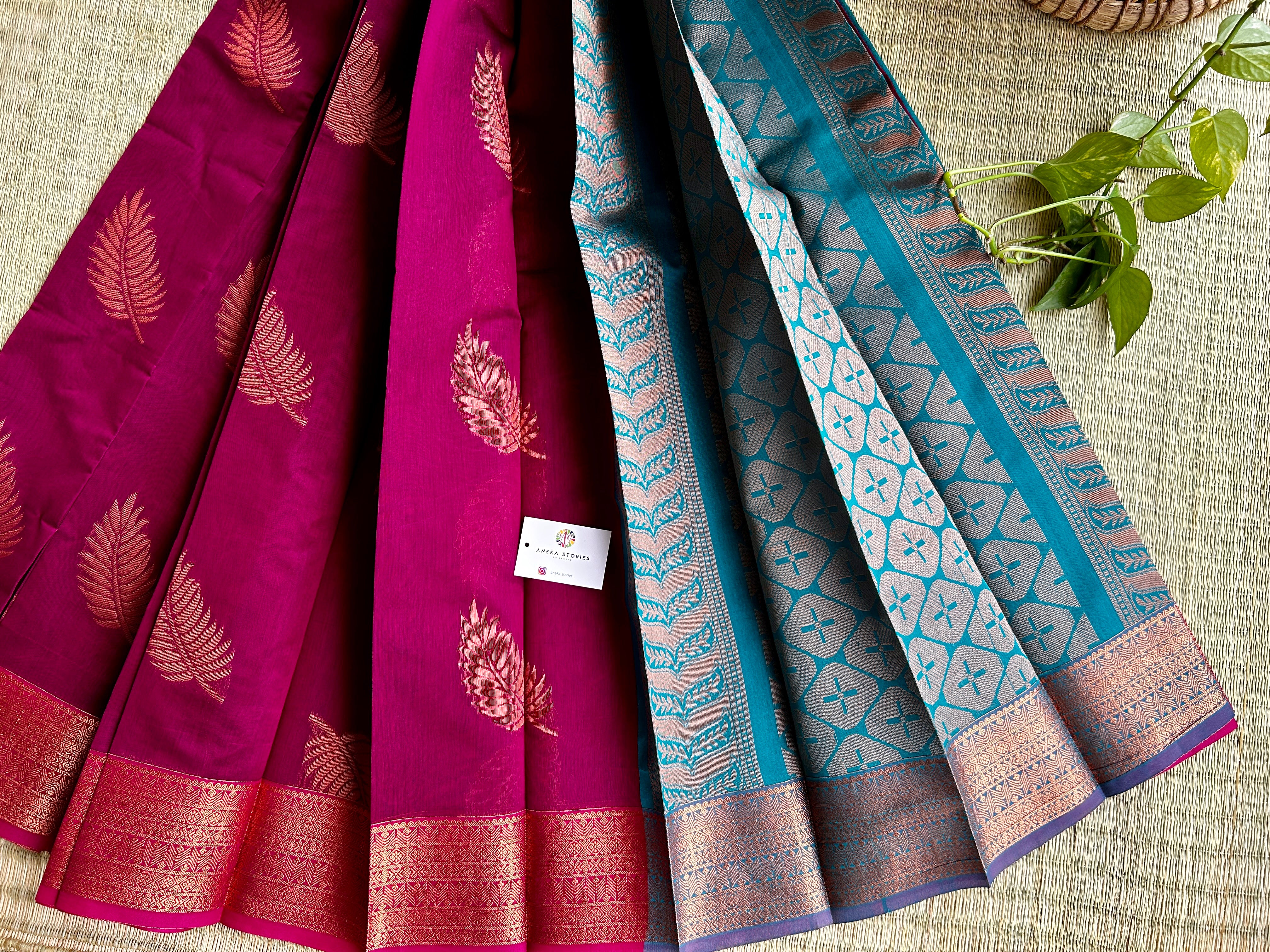 Handwoven Silk Cotton saree